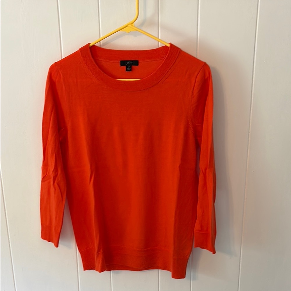 J. Crew Orange sweater